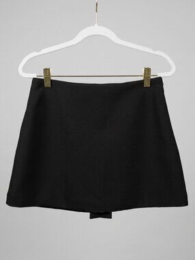Mable Black Scuba Knit Skort Size S